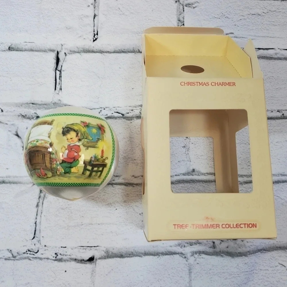 1980 Vintage Hallmark Christmas Charmer- Tree Trimmer Christmas Ornament HM14